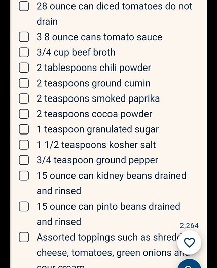 Insta pot chili