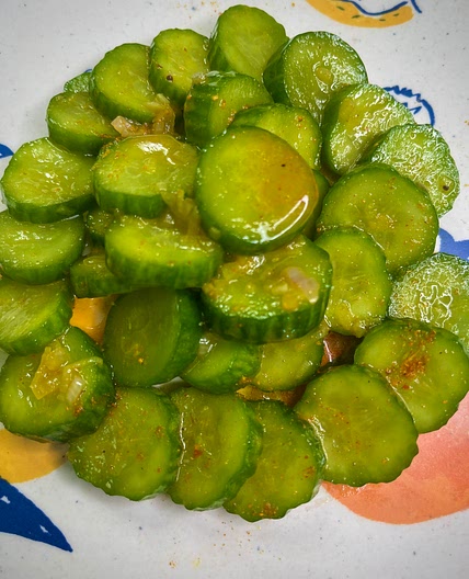  Curry Calamansi Cucumber Salad
