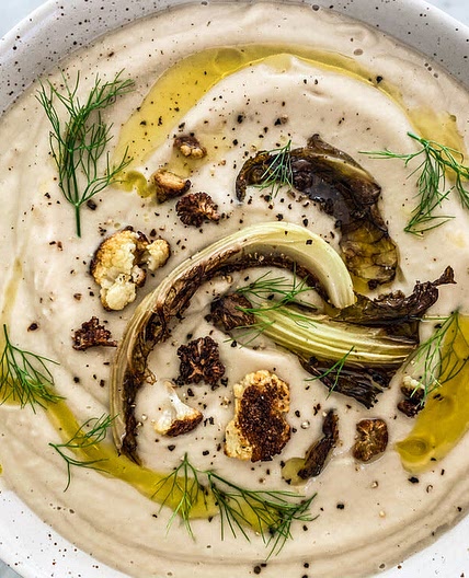 Creamy Cauliflower & Fennel Soup