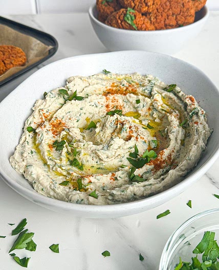 Zesty Butter Bean and Lemon Dip 