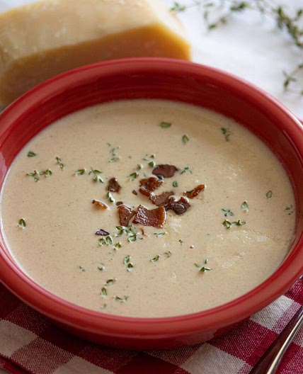 Roasted Cauliflower Soup