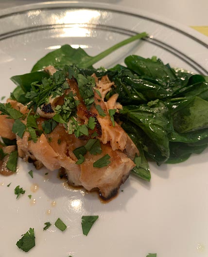 Honey Garlic Salmon