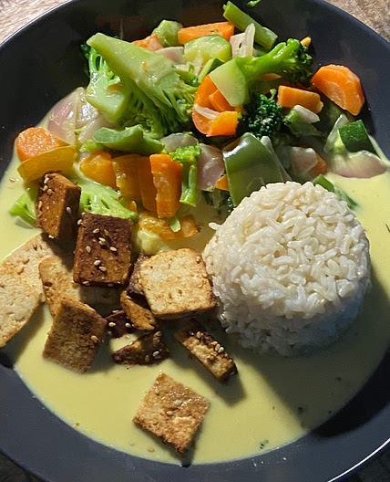 Yellow Tofu Curry
