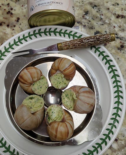 Escargots butter
