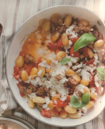Cheesy Skillet Gnocchi