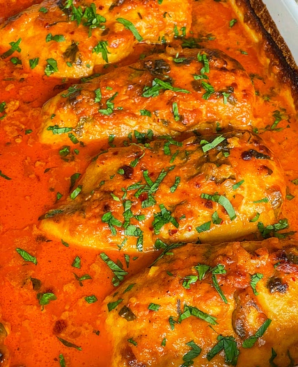 Creamy tomato chicken 