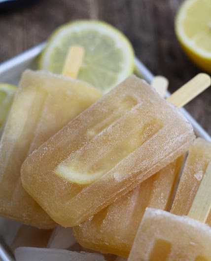 Spiked Arnold Palmer Popsicles