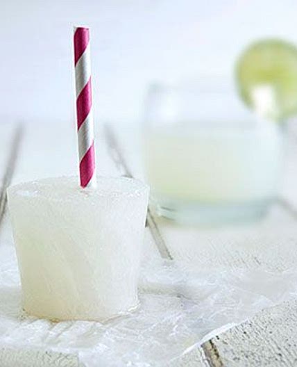 Frozen Lime Rickey Popsicles