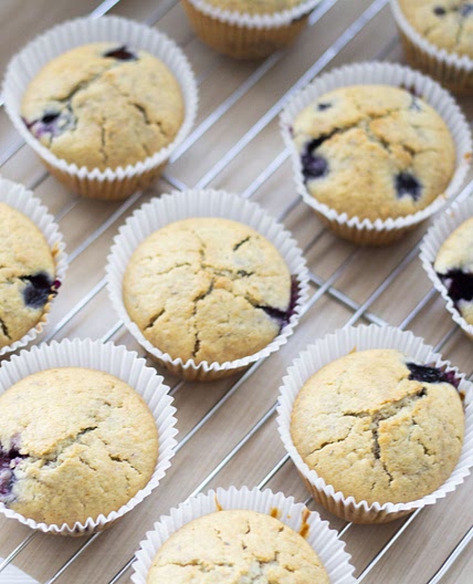 Vegan Blueberry Muffins