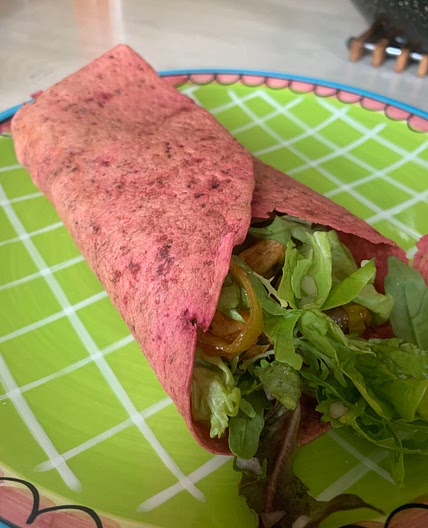 Teriyaki bietenwraps