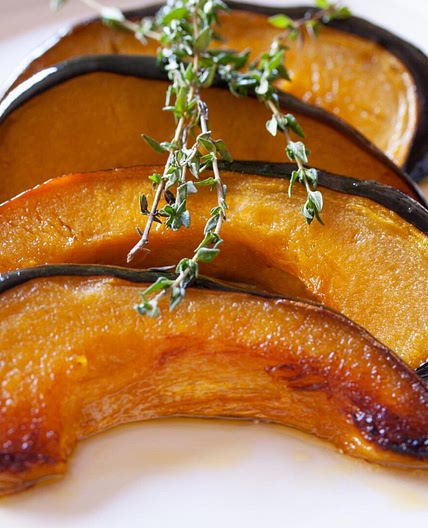 Green Acorn Squash With Honey Vinaigrette