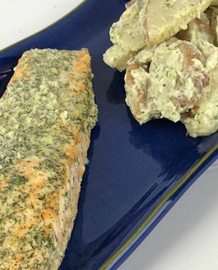 (FREEZER MEAL) Dill Salmon Recipe