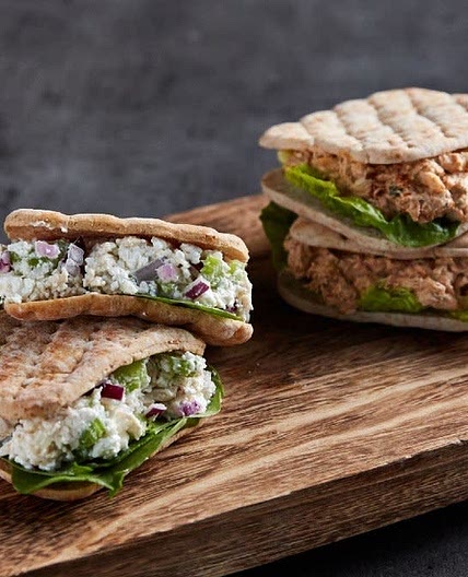Chicken salad thins