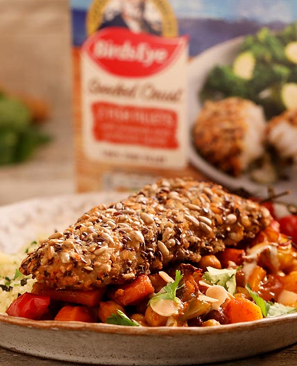 Moroccan-Style Crusted Fish Tray Bake