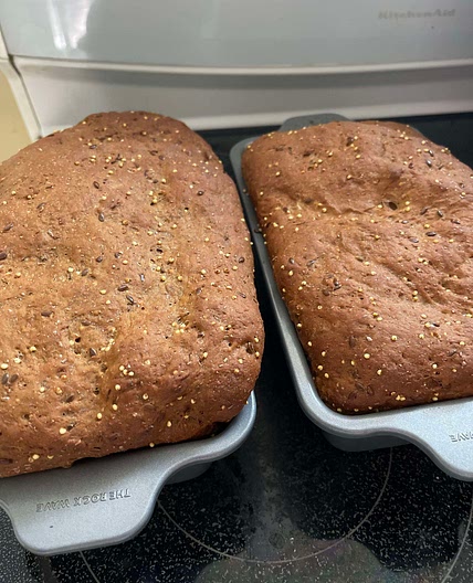 Grammy’s Whole Wheat Millet & Flax Bread