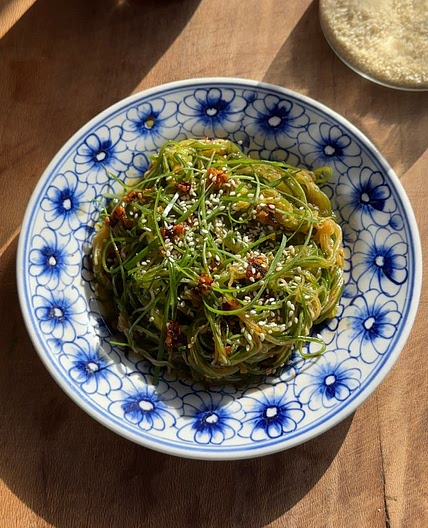 5 Minute Cucumber Noodle Recipe 🥒