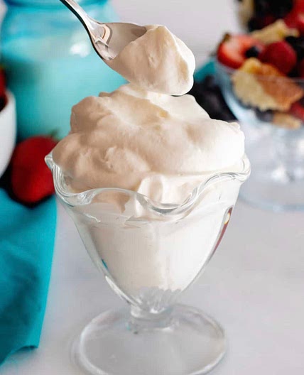 WHIPED EVAPORATED MILK