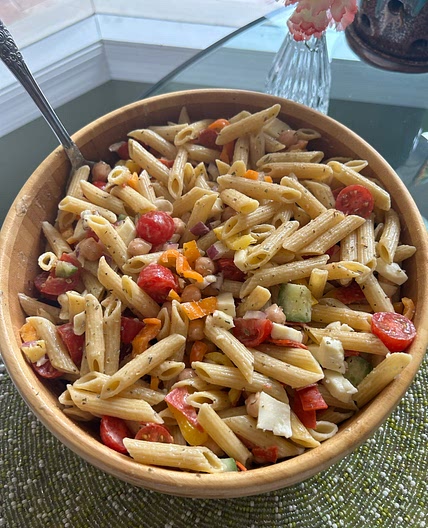 Rainbow Pasta Salad 