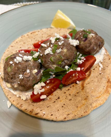 Greek Turkey Feta Meatballs 