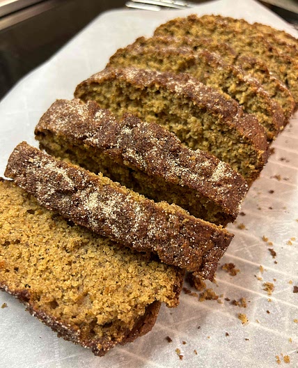 Cinnamon Sugar Banana Bread