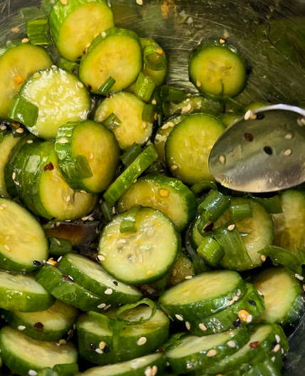 Asian Cucumber Salad 