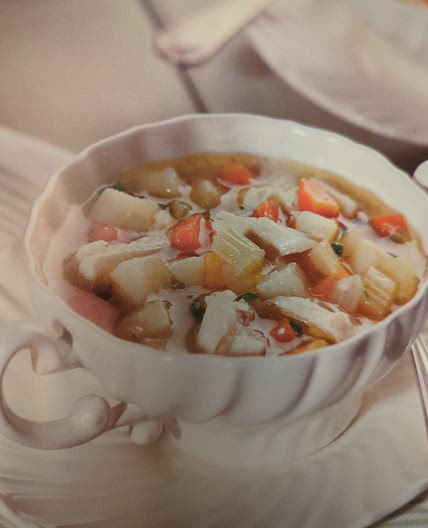 Chicken and Vegetable Soup from "Crockpot the Original Slow Cooker Recipe Collection"