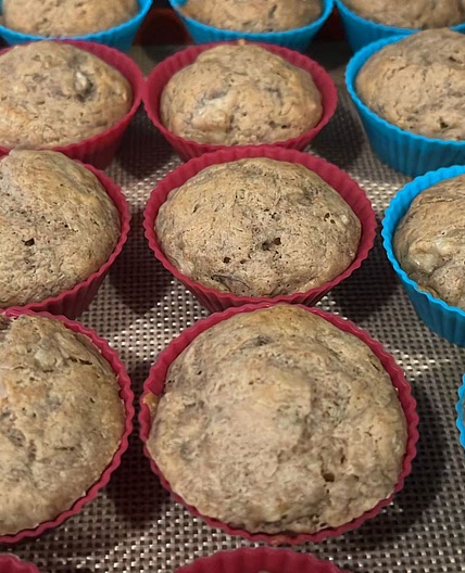  Vegan Banana Muffins