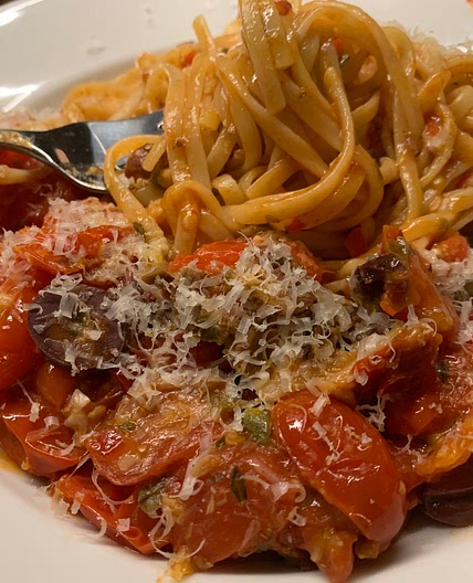 Pasta alla puttanesca