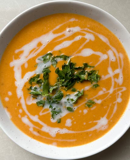 Coconut & Lime Red Lentil Soup