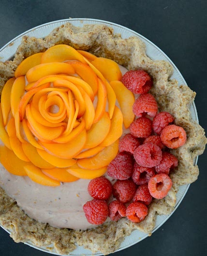 Gingersnap Apricot Raspberry Cream Pie | Recipe | Craving4More