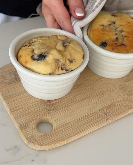 Blueberry muffins 