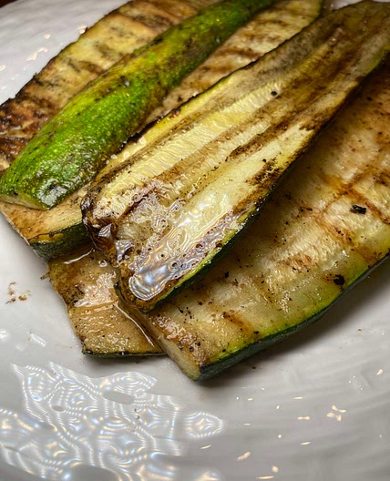 Sweet Balsamic Glazed Zucchini