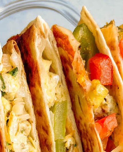 WWL Fajita Breakfast Quesadillas