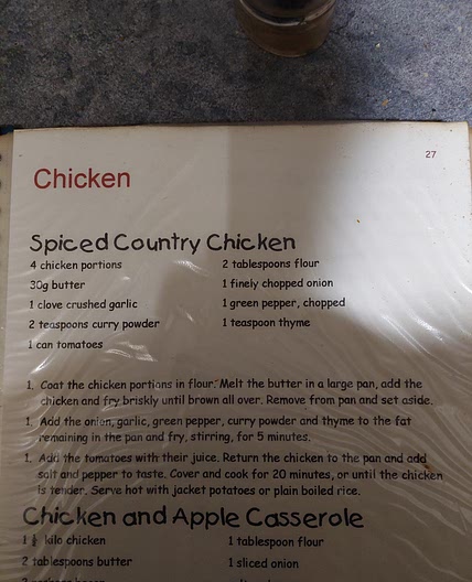 Spiced Country Chicken