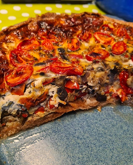 Vegetarisch - mediterrane Quichefüllung