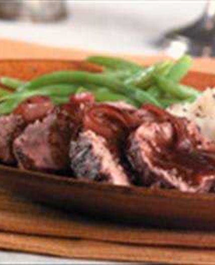 Pork Loin with Red Wine Gravy