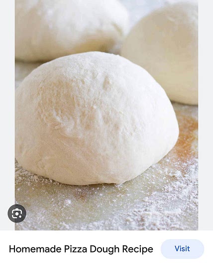 Dough (pizza, frutella)