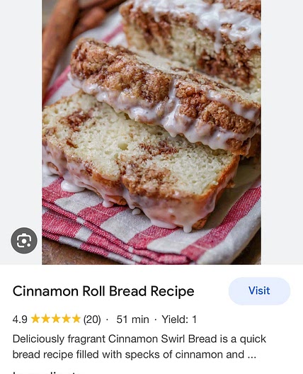 Cinnamon Bread