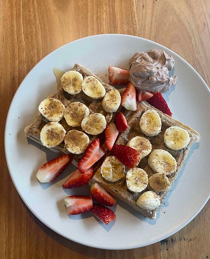 Buckwheat waffles