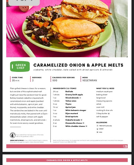 Caramelized apple and onion melts 