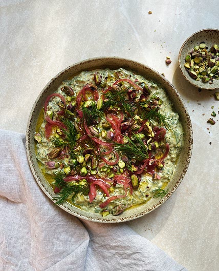 Pistachio Butter Tzatziki
