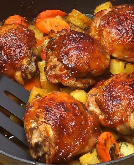 One Pan Sweet Chilli Chicken Thigh