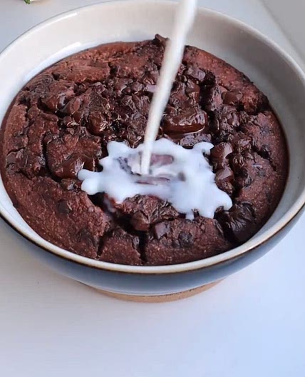 Choc Baked Oats (no 🍌)