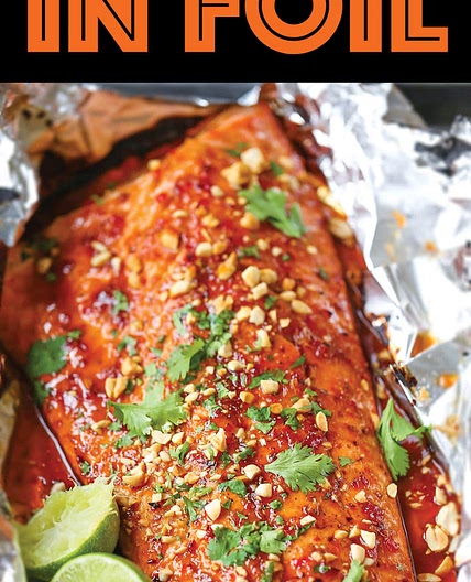 THAI SALMON IN FOIL