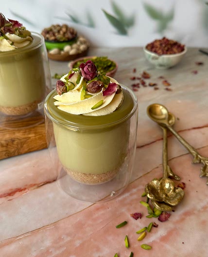 Pistachio Cheesecake Cups 