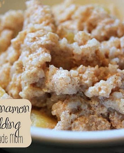 Apple Rice Pudding