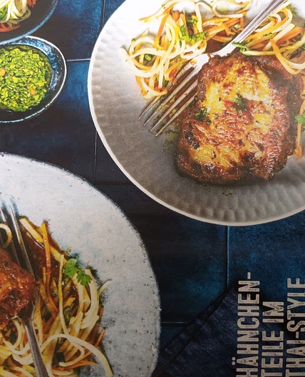 Hähnchenteile im thai style mit Zitronengrasmarinade