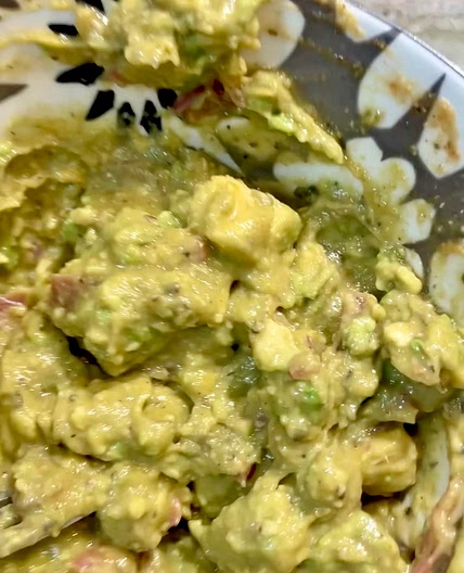 Homemade Guacamole 