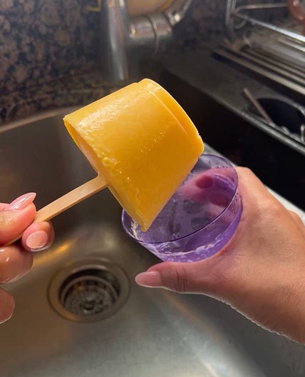 PALETAS DE COCO Y MANGO 