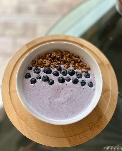 Blueberry Banana Smoothie Bowl